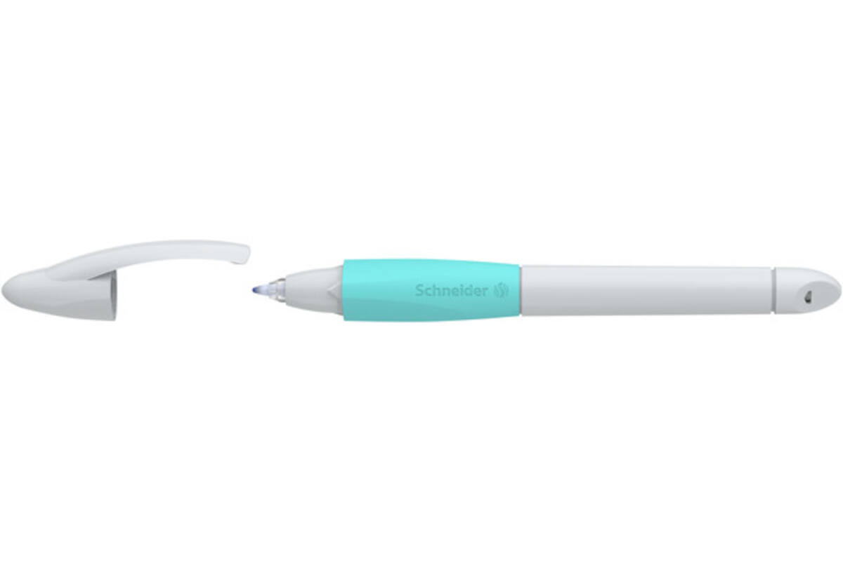Rollerpen Schneider Base Ball lichtgrijs-turquoise