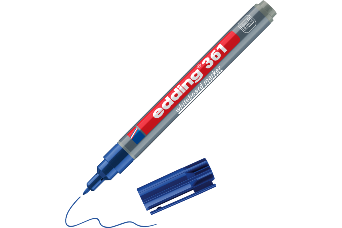 Whiteboardstift edding 361 1 mm blauw