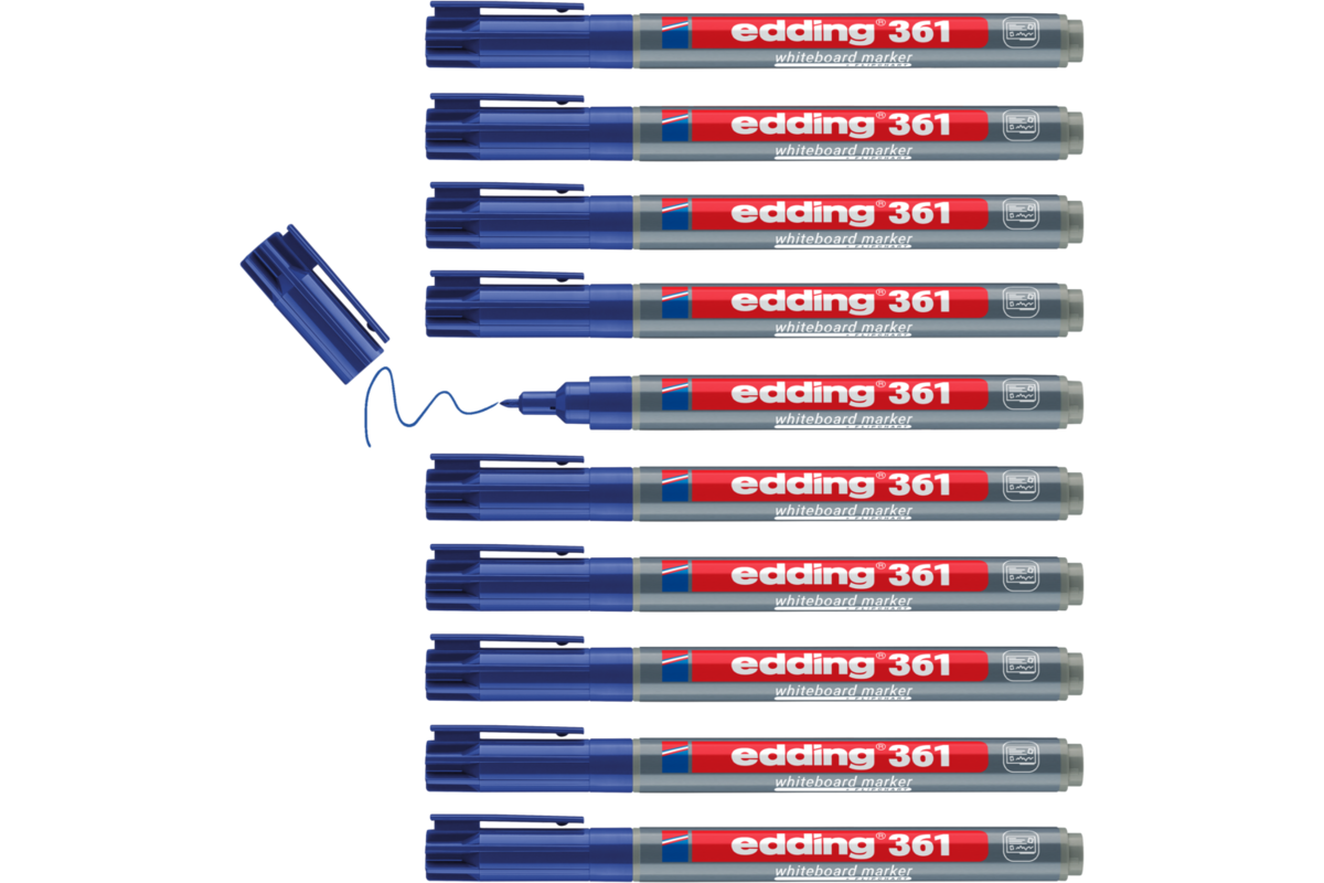 Whiteboardstift edding 361 1 mm blauw