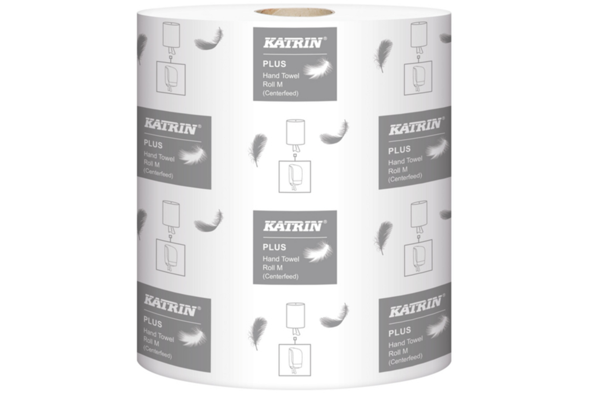 Poetsrol Katrin Plus M 1laags 300mx205mm 6 rol