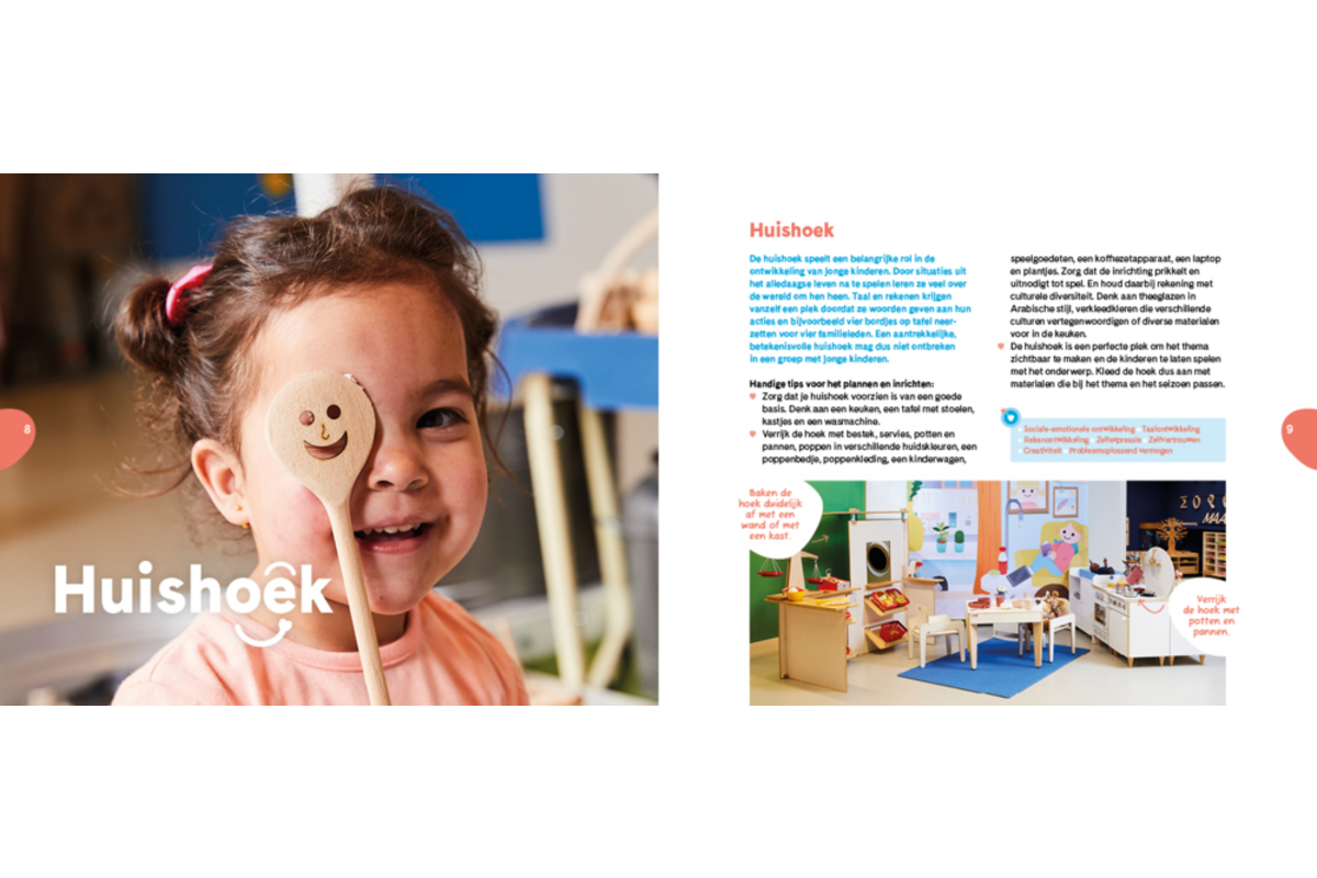 Boek vol hoeken