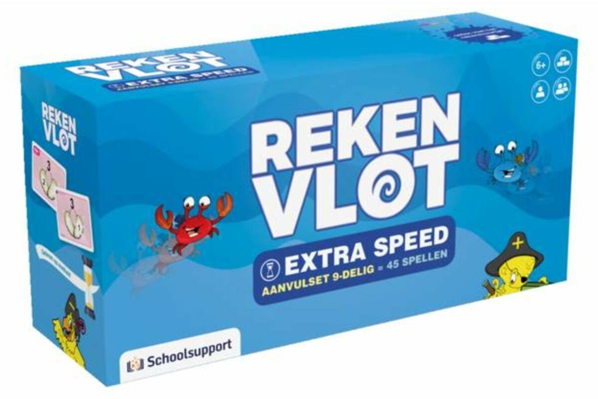 Rekenvlot 1 aanvulset 2 - Speedserie 9delig