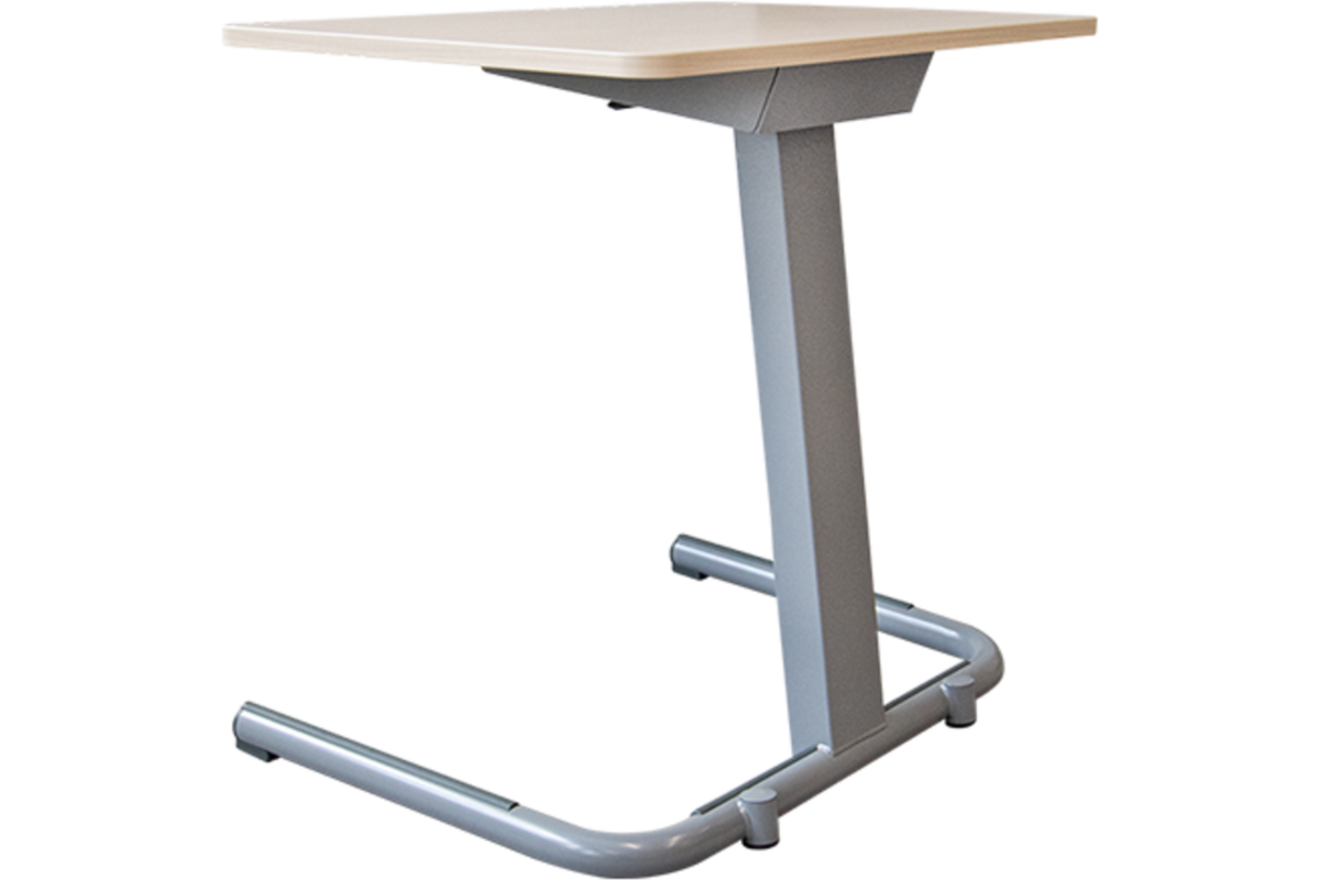 Opta zit-/sta tafel 75 x 52 cm met buiksparing