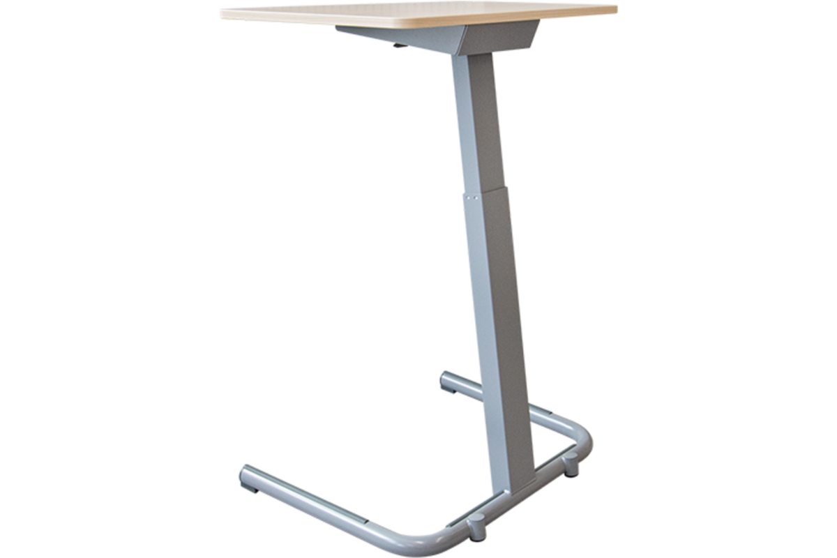 Opta zit-/sta tafel 75 x 52 cm met buiksparing