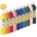 Vingerverf set 750 ml, 10 kleuren