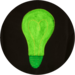 Lichtgevende verf Creall Glow 250 ml groen-geel