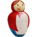 Houten poppetjes familie 7 cm, 10 stuks