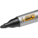 Permanent marker BIC rond 1,7 mm zwart, per dozijn
