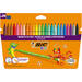 Viltstiften BIC kid couleur assorti, 24 stuks.
