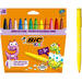 Viltstiften BIC Kids visacolor XL Ecolutions assorti, 12 stuks