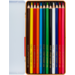 Kleurpotloden | de Rolf groep | assorti in blik, 12 stuks