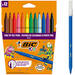 Viltstiften BIC Kids Visa assorti, 12 stuks