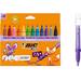 Viltstiften BIC kids comfort jumbo assorti, 12 stuks
