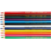 Kleurpotloden | de Rolf groep | driekantig 7,5 mm assorti classpack, 288 stuks