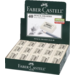 Gum Faber-Castell natuurrubber 34x26x8mm, 40 stuks