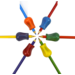 Schrijfhulp The pencil grip assorti, 10 stuks