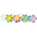 Filterpapier bloemen 23 cm, 80 stuks