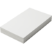 Prikkarton 16 x 25 cm 100 vel wit 250 grs.