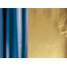 Aluminiumfolie goud/blauw 50 cm x 10 meter