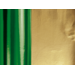 Aluminiumfolie groen/goud 50 cm x 10 meter