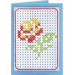 Borduurkarton 17,5 x 24,5 cm 10 kleuren, 40 vel