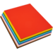 Engels karton 50 x 70 cm 100 vel 10 kleuren ass. 220 grs.