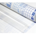 Kaftfolie 80 micron zelfklevend transparant 25 cm, 25 meter