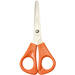 Kleuterschaartje 14 cm linkshandig oranje