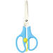 Schaar 14 cm met zelf-openende veer blauw