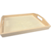 Dienblad hout 27 x 24 x 4 cm,  10 stuks