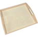 Dienblad hout 27 x 24 x 4 cm,  10 stuks