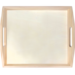 Dienblad hout 27 x 24 x 4 cm,  10 stuks