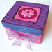 Papier mache doosjes, 12 stuks