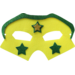 Superhelden maskers vilt 18 x 10 cm, 12 stuks