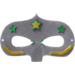 Superhelden maskers vilt 18 x 10 cm, 12 stuks