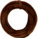 Chenilledraad 7 mtr x 9 mm donkerbruin