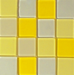 Acrylmozaïek ass. 10 kleuren totaal 2460 steentjes