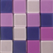 Acrylmozaïek ass. 10 kleuren totaal 2460 steentjes