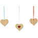 Houten Hart groot, 20 stuks