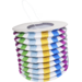 Tape glitter assorti 15mm x 10 meter, 6 stuks