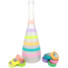 Tape regenboog assorti 15mm x 10 meter, 10 stuks