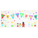 Foam wereldfamilie tussen de 2 en 14 cm, 237 stuks