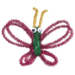 Chenilledraad 30,5 cm x 6 mm glitter assorti, 100 stuks