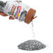 Glitter biologisch afbreekbaar 120 gram, zilver