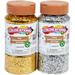 Glitter biologisch afbreekbaar 120 gram zilver en goud, 2 stuks