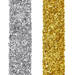 Glitter biologisch afbreekbaar 120 gram zilver en goud, 2 stuks