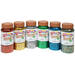 Glitter biologisch afbreekbaar 120  gram assorti, 6 stuks