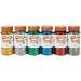 Glitter biologisch afbreekbaar 120  gram assorti, 6 stuks