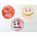 Sjablonen Emoties 10 cm, 8 stuks