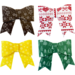 Vilt 20 x 30 cm kerst assortiment, 25 stuks